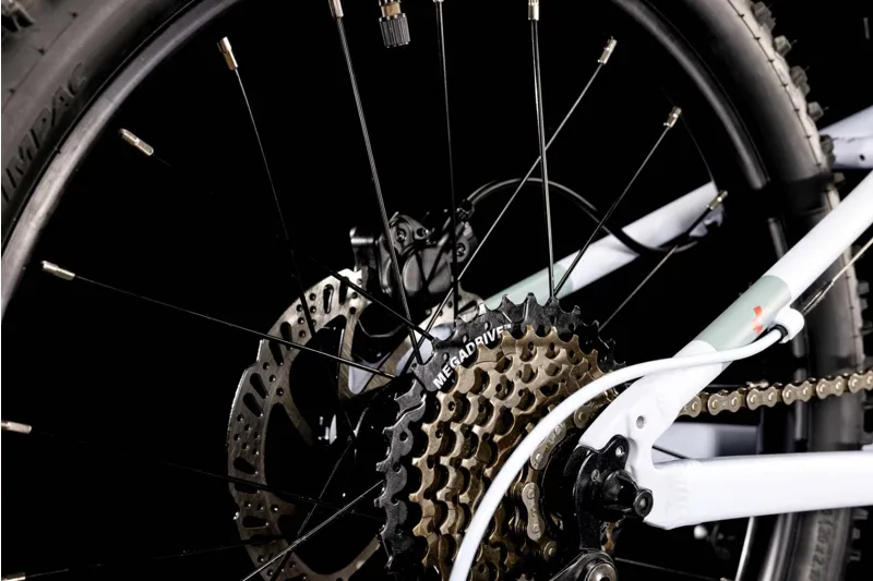 Cube Acid 200 Disc Children's Bike in Blue/Coral-3